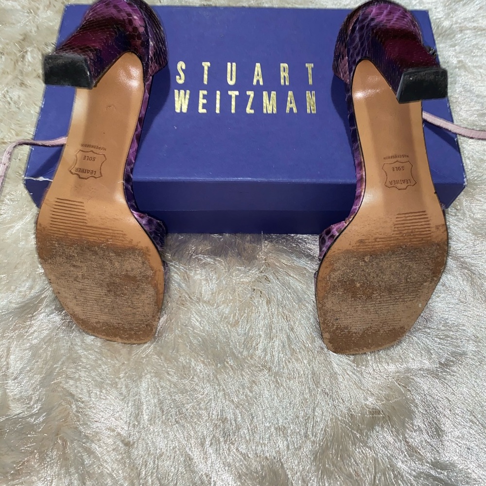Stuart Weitzman Open Toe Heels - image 4